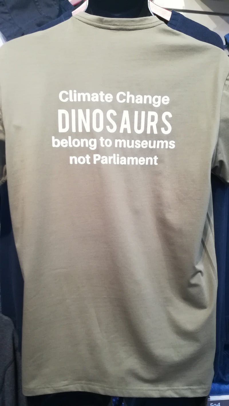 Climate Change T Shirt (Green)