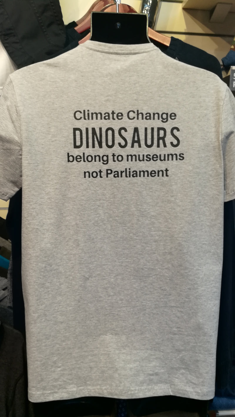 Climate Change T Shirt (Grey)