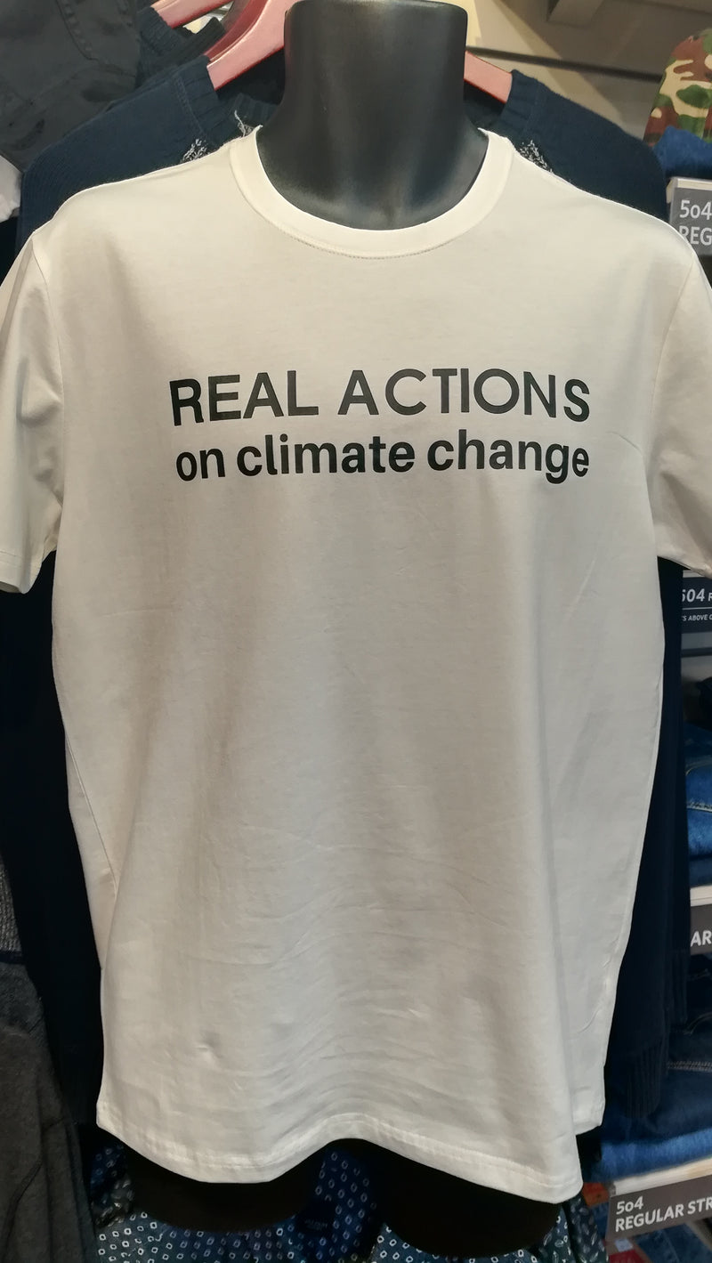 Climate Change T Shirt (White)