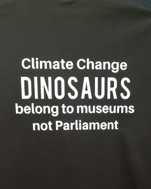 Climate Change T Shirt (Black)