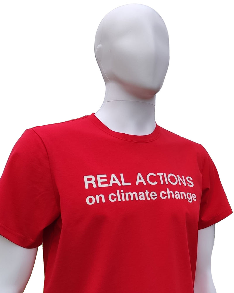 Climate Change T Shirt (Red)
