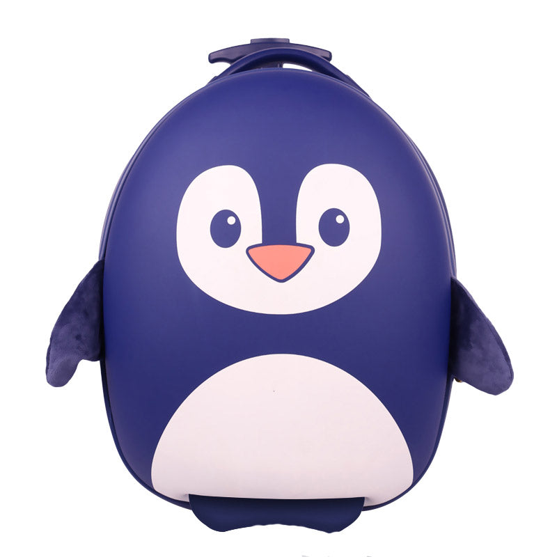 Luggage Bag - Blue Penguin